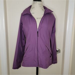 Woolrich purple windbreaker jacket